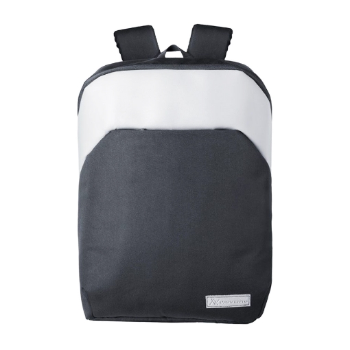 Picture of Lap top Backpack Black + Grey Stripe L'avvento BG 58A