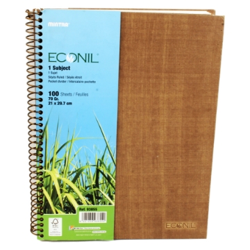 Show details for University notebook Siyas Double Wire 100 paper, 1 Divider, Mintra Picture of University notebook Siyas Double Wire 100 paper, 1 Divider, Mintra