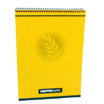 Show details for Block Note Squares 40 Sheets 20.3 x 28 Wire bound Mintra Picture of Block Note Squares 40 Sheets 20.3 x 28 Wire bound Mintra
