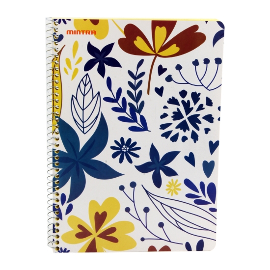 Picture of كشكول جامعي سلك سنجل 80 ورقة مسطر 70جم منترا