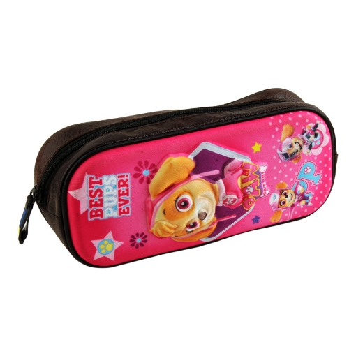 Picture of Pencil case for girls 1 Zipper Shapes and Characters Different Colors 3D