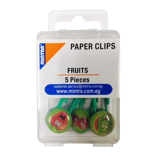 Picture of Mintra Fruit Colors Pin Clip Plastic Box - Pack of 5 Pins - Model 96496