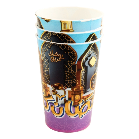 Image de طقم كوب بلاستك 3 قطعة اشكال رمضانية