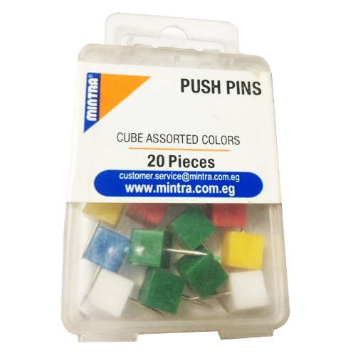 Picture of Box of office pin colors 20 Pins Mintra Model 94357