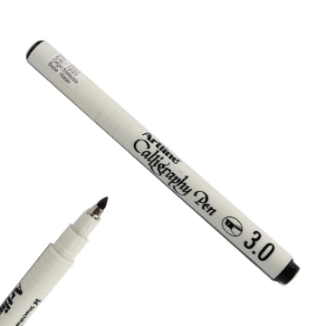 Zeige Details für Kalligrafie-Stift Schwarz Arabisch 3mm Kunstlinie Modell EK 243N/AB Bild von Kalligrafie-Stift Schwarz Arabisch 3mm Kunstlinie Modell EK 243N/AB