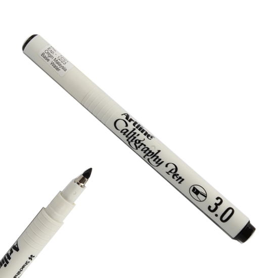 Image de قلم خط عربي أسود 3 مم آرت لاين موديل EK 243N/AB