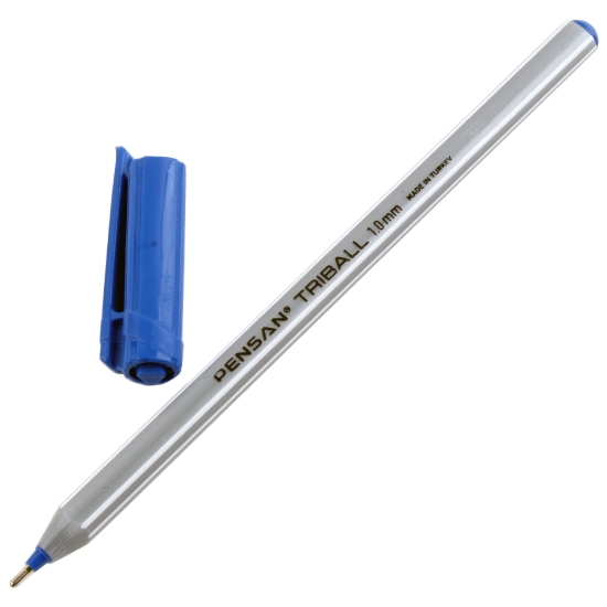 Picture of pen triball blue 0.1 Pensan