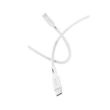 Show details for كابل أبيض من USB-C الي USB-C بقوة 60 وات طوله 1 متر إي ترين موديل MP621 Picture of كابل أبيض من USB-C الي USB-C بقوة 60 وات طوله 1 متر إي ترين موديل MP621