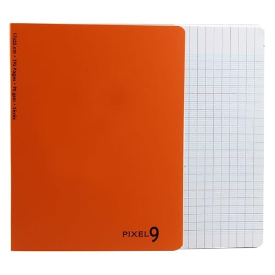 Picture of University notebook Siyas Red Poly Cover Pin 96 paper 9*14 9px Mintra
