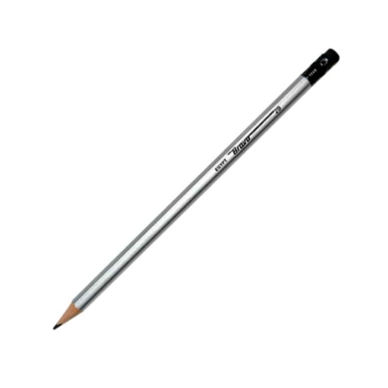 Picture of Silver pencil with eraser Bravo