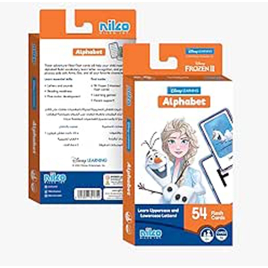 Picture of Disney Flash Card Frozen 2 Learn the Alphabet
