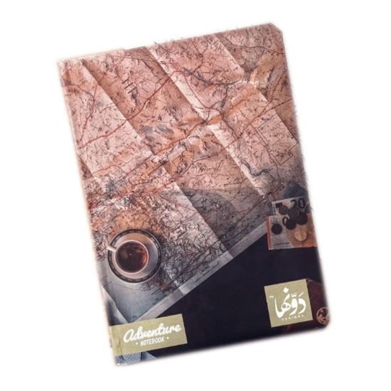 Image de نوتة كعب (Map Addiet) 80 ورقة  (20 * 15) سم دوّنها