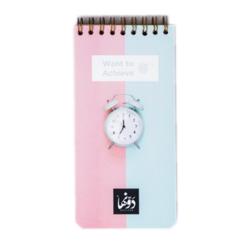 Show details for Wire notebook (Timas Up) 8 * 16 cm Dawenha Picture of Wire notebook (Timas Up) 8 * 16 cm Dawenha