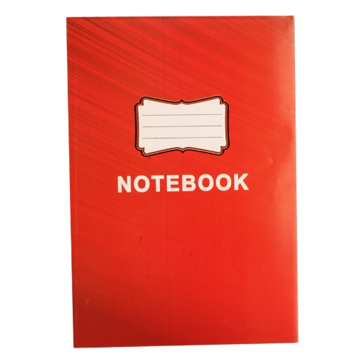 Picture of Extra Line University Notebook Pin 9 Lines 40 Sheets Red Cover A4