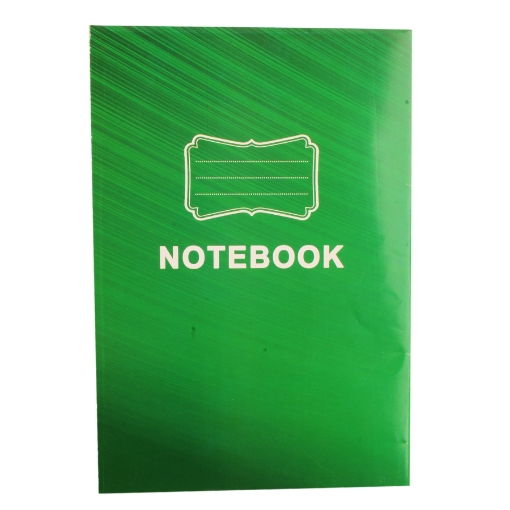 Picture of University Notebook Pin 40 sheets 9 lines Green cushion cover A4 Extra Line