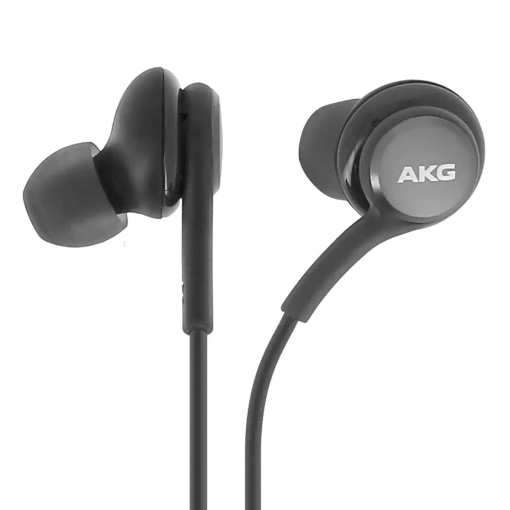 Picture of سماعة رأس AKG KX3015 Type-C، سماعات أذن ستيريو لهاتف Galaxy S22 Ultra S22 Plus Galaxy S21 Ultra 5G، مصممة بواسطة AKG اتصال مع ميكروفون وجهاز تحكم في الصوت (سماعة رأس من النوع C) أسود - أبيض