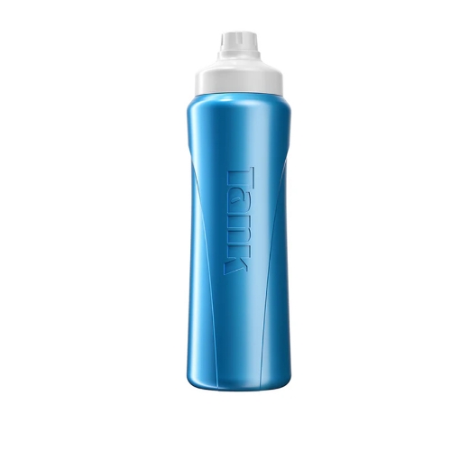 Picture of Water bottle Super Cool 1000ml Blue Transparent Tank