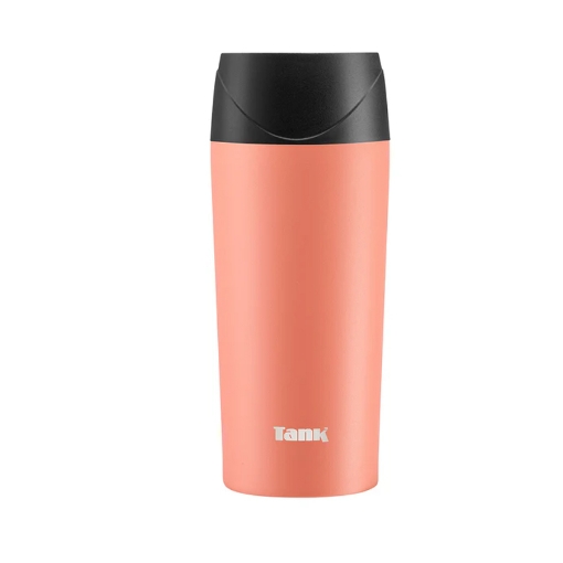 Picture of Thermal mug Stainless steel Orange Safety Button 450ml Tank