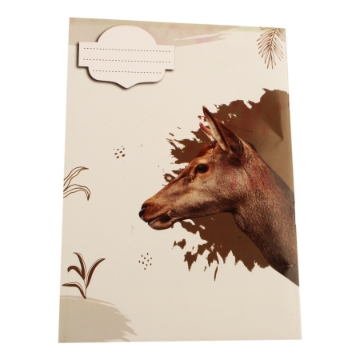 显示明细 كراس مدرسي 60 ورقة 9 أسطر شكل غزالة غلاف كوشية مقاس 16 * 22.5 سم اكسترا لاين 图片 كراس مدرسي 60 ورقة 9 أسطر شكل غزالة غلاف كوشية مقاس 16 * 22.5 سم اكسترا لاين