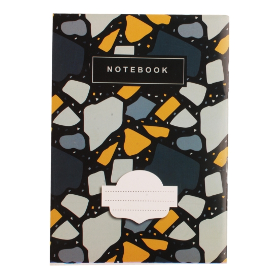 Image de كشكول مدرسي 60 ورقة مربعات شكل رخام غلاف كوشية مقاس 16 * 22.5 سم اكسترا لاين