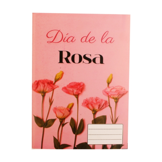 图片 كشكول مدرسي 80 ورقة إنجليزي شكل روز غلاف كوشية مقاس16 * 22.5 سم اكسترا لاين