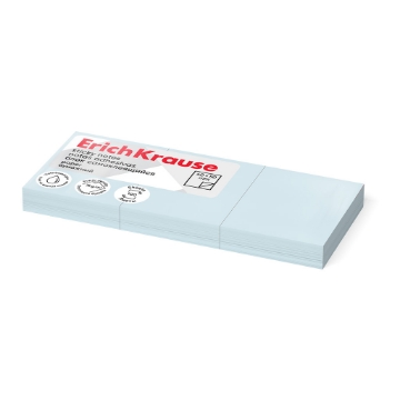 Show details for Erich Krause Sticky Notes - Blue 40x50mm Pack of 3 100 Sheets - Model 61704 Picture of Erich Krause Sticky Notes - Blue 40x50mm Pack of 3 100 Sheets - Model 61704