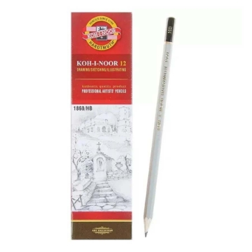 Show details for Koh-I-Noor Pencil Wood HB Grades Hexagonal Model 1860 Picture of Koh-I-Noor Pencil Wood HB Grades Hexagonal Model 1860