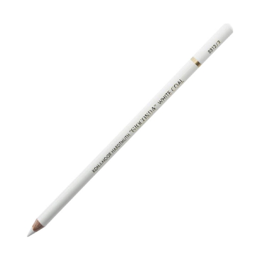 Picture of Soft Gioconda White Charcoal Pencil for Artists Koh-I-Noor - Model 8812/2