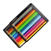 图片 Koh-I-Noor 水溶性色铅笔套装 - 36 色 + 2 支画笔 + 卷笔刀