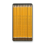 Picture of Koh-I-Noor 12-Piece Triangular Pencil Set, Grades 6B to 6H - Model 1582/12