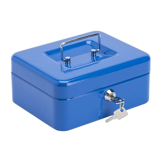 Picture of كاش بوكس معدن برو واى 6 بوصة ازرق - موديل C-150M