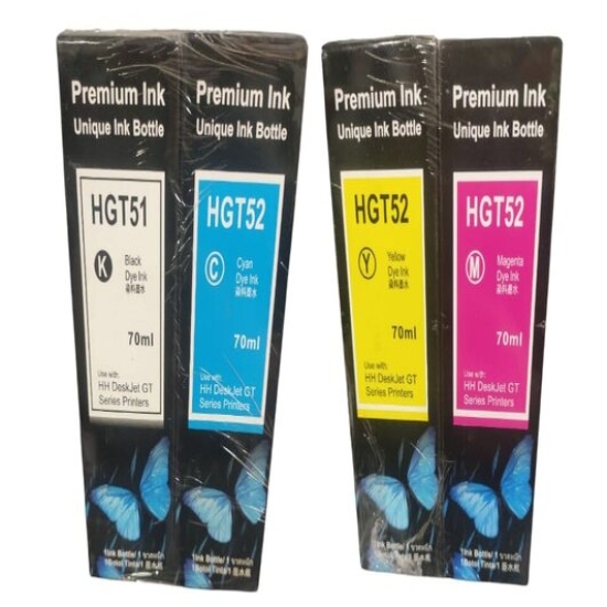 Picture of Ink set Black and 4 color 70 ml HGT 52/51