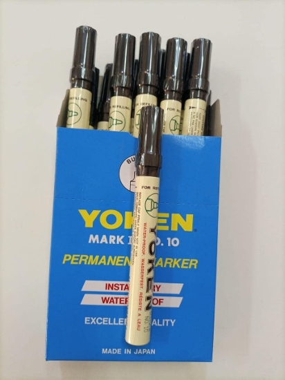 Picture of قلم ماركر يوكن سن مدور  اسود