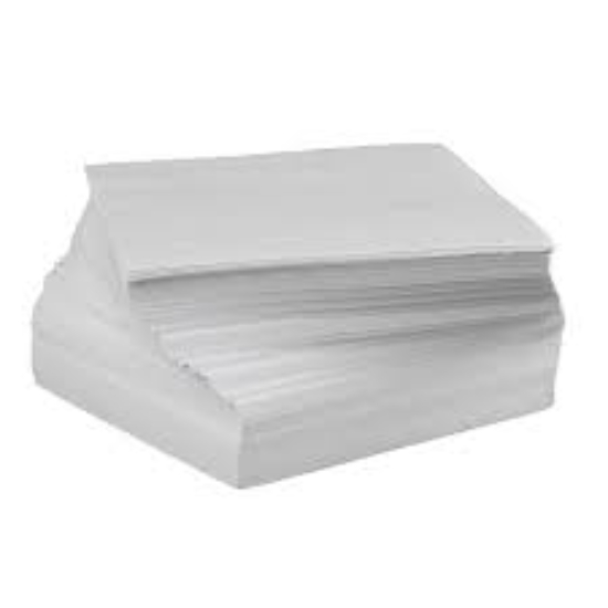 Image de Papier à savon blanc 70 grammes, 250 feuilles, taille 8,5 x 8,5 cm