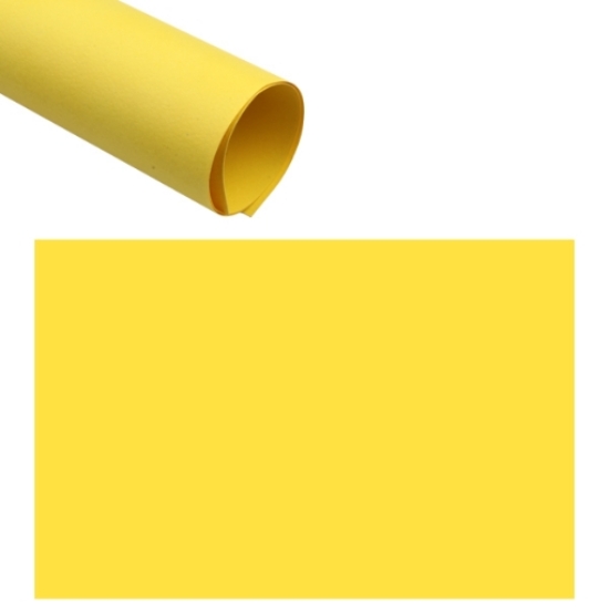 Bild von Blattzeichnung 70 x 100 cm 220 g gelb Simba