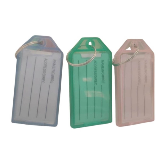 Bild von ميداليه مفاتيح بلاستيك - موديل s1 1-30