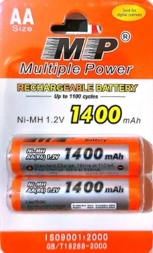 Show details for Pen battery recharge 2 pieces packing on card AA Size MP Model KX2934 Picture of Pen battery recharge 2 pieces packing on card AA Size MP Model KX2934