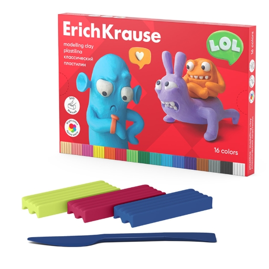 Picture of Jolly Friends Clay Pack - 16 Pieces - 288g + Shaping Tool