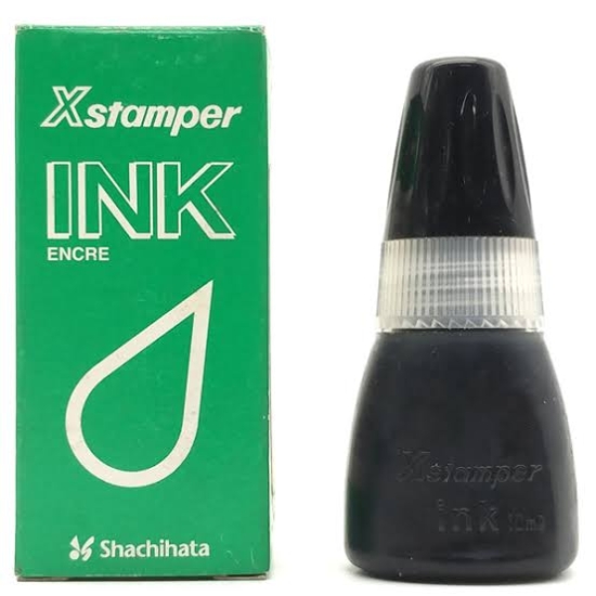 图片 黑色印章墨水 10ml X-Stamper CS10N型号