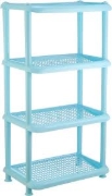 Picture of ستاند 4 رف مستطيل بلاستيك أزرق فاتح