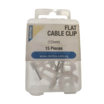 显示明细 塑料电缆方夹 F-12,15个装 - 94466 图片 塑料电缆方夹 F-12,15个装 - 94466