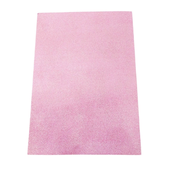 Picture of Eva foam sticker sheet colors fuchsia Glitter 2 mm 50x70 cm Simba