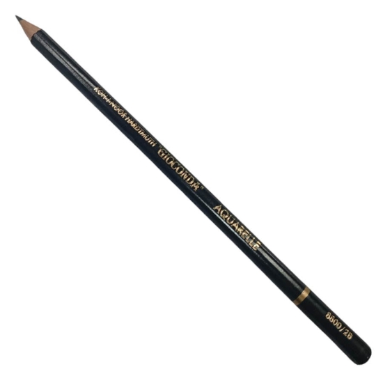 Picture of Koh-I-Noor Round Aquarelle Pencil, 4B Grade, Model 8800