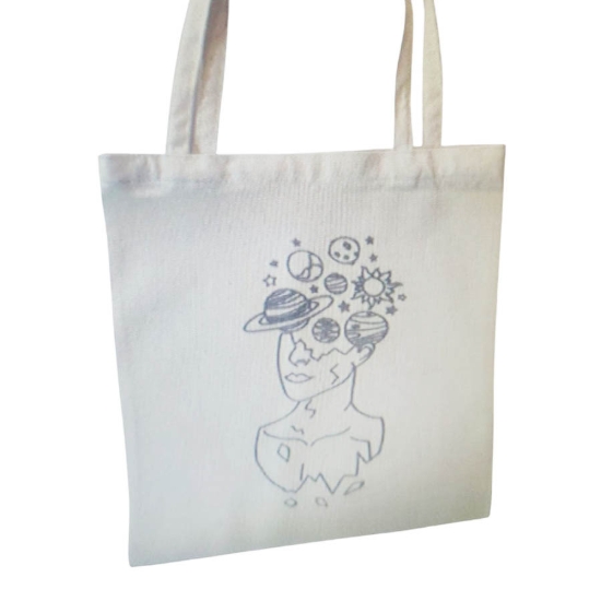 Picture of Tote bag WITHOUT ZIPPER size 35 x 45