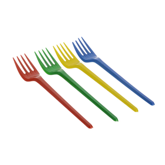 Picture of شوكة بلاستيك كبيرة ألوان 99049