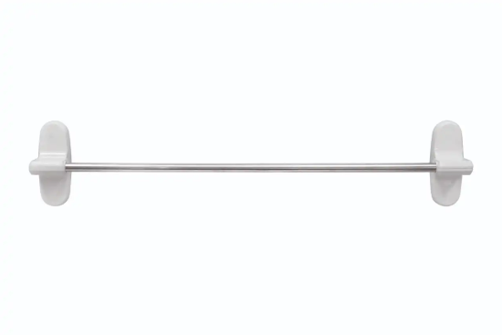 图片 长毛巾架 白色条纹 - 4645