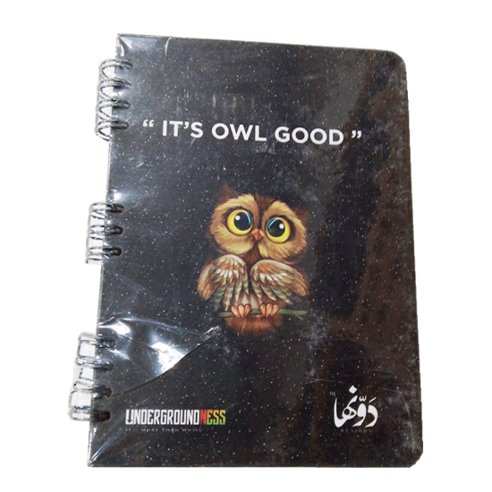 Picture of Wire notebook (Its Owl Good) Dawenha