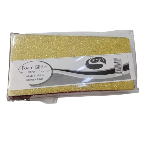 Picture of Foam 10 pieces Regular Colors size 10*21 cm