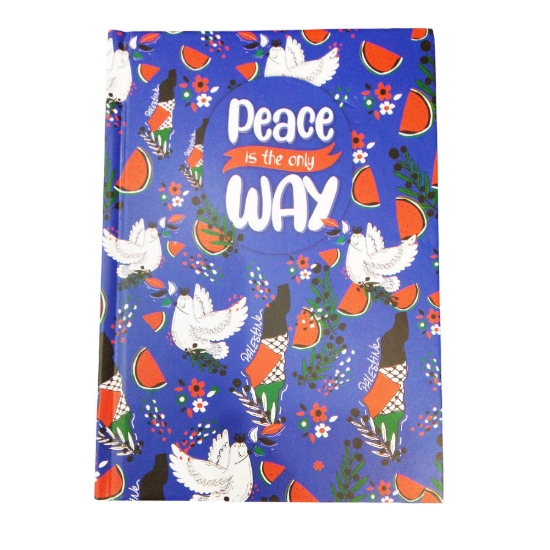 图片 硬壳笔记本，透明胶装，192页，型号A5BE