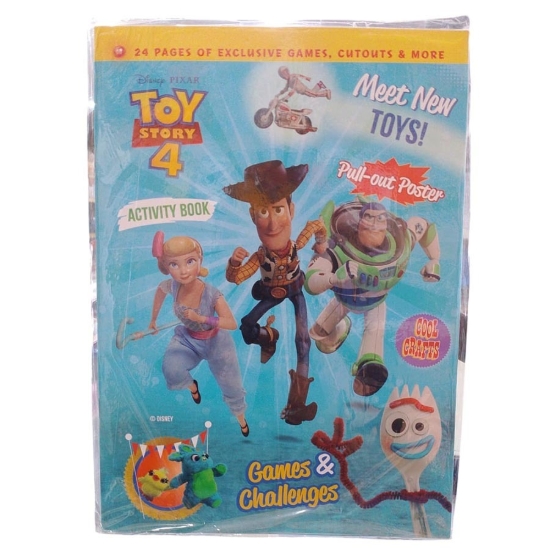 Picture of Toy story 4- activity book